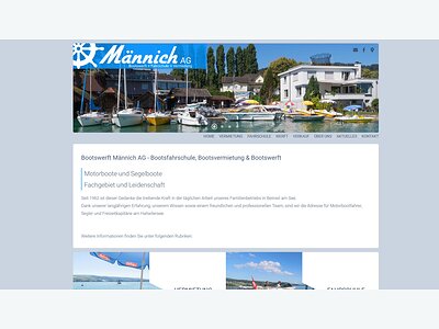Männich Bootswerft Beinwil