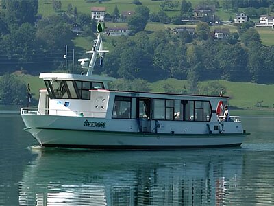 Klein, charmant und persönlich: MS Seerose eignet sich ideal für kleinere Gesellschaften und ruhige Fahrten über den See.