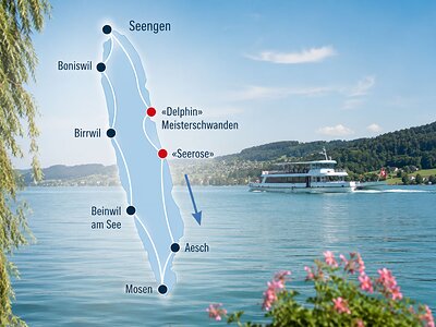 Anfahrtswege zu den Schiffsstationen