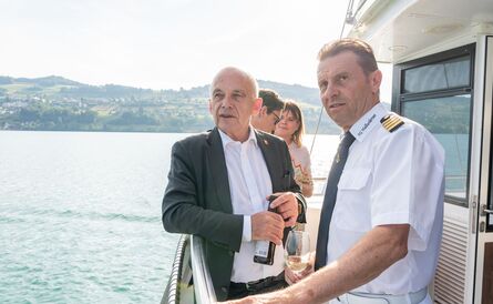 Zu Besuch auf dem Hallwilersee